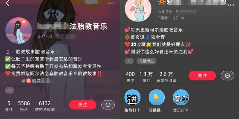 小红书胎教音乐副业项目,拉新+引流轻松搞定,玩法无私分享给你