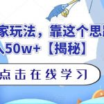 钓鱼独家玩法，靠这个思路年入50W+【揭秘】