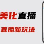 最新抖音姓氏LOGO半无人直播详细教程+素材及变现