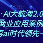 熊厂长·AI大航海2.0，掌握AI作图商业应用案例，帮助你再AI时代领先一步