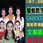 伍老师AI数字人快速剪辑制作以及变现视频课
