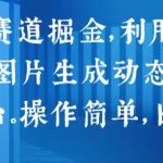 2024 AI赛道掘金，利用文字生成视频，图片生成动态图片，分发各平台，操作简单，日入1K【揭秘】