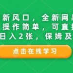 揭秘蓝海新风口，全新网易有道搬砖项目，操作简单，可直接上手，实测日入2张，保姆及教程