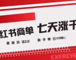 小红书商单2.0最新玩法，3天涨千粉单日变现多张