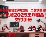 小众暴利赛道(球鞋定制，二创项目)实体+私域2025王炸组合  交付手册