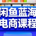 闲鱼蓝海电商课程，手把手助你快速上手，轻松实现闲鱼稳定盈利