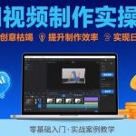 Ai视频制作实操课，解决创意枯竭、效率低下痛点，实现日更量产可持续变现