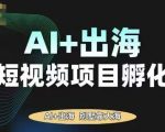 AI·TikTok AI+出海短视频项目孵化,陪你从0-1借助AI实现出海变现 AI·TikTok AI+出海短视频项目孵化,陪你从0-1借助AI实现出海变现
