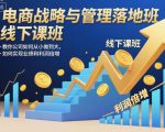 电商战略与管理落地班线下课，教你公司如何从小做到大，如何实现业绩和利润倍增【录音】