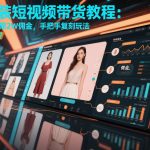 AI女装短视频带货教程：博主7天狂賺2W佣金，手把手复刻玩法，可直接照搬