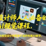 设计师人人必备的AI视觉课程，专为视觉设计师量身打造的专属AI教学