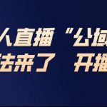 淘宝无人直播完整教程，公试+私域，最新玩法来了，开播即爆单