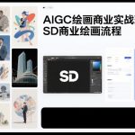 AIGC绘画商业实战班，SD商业绘画流程
