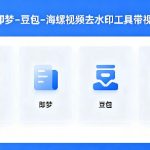 可灵–即梦–豆包–海螺视频去水印工具带视频教程