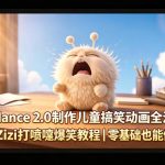 Seedance 2.0制作儿童搞笑动画全流程Zizi打喷嚏爆笑教程｜零基础也能做