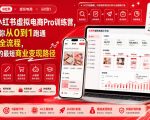 8月AI小红书虚拟电商Pro训练营，手把手带你从0到1跑通虚拟电商全流程，给普通人的最短商业变现路径