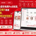 8月AI小红书虚拟电商Pro训练营，手把手带你从0到1跑通虚拟电商全流程，给普通人的最短商业变现路径