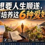 公众号付费文章：想要人生顺遂，要培养这6种爱好