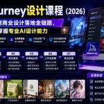 AI Midjourney设计课程（2026），从零基础入门到商业设计落地全链路，零基础也能掌握专业AI设计能力（更新1007）