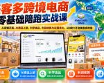 美客多跨境电商零基础陪跑实战课：从店铺开通、AI商品上架、科学选品、利润核算与运营优化，从0到1开启美客多跨境